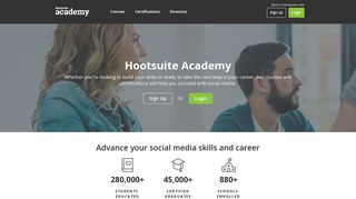 Hootsuite Academy: Social Media Marketing & Platform Courseware