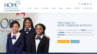 HOPE Christian Schools | Christ. College. Character.