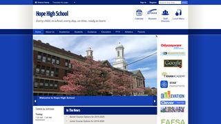 Hope High School / Homepage - Providence Public Schools