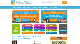 Download Hopscotch: Coding App | Educational App Store