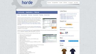 Horde Groupware Webmail - The Horde Project