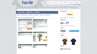 Screenshots - Webmail - The Horde Project - Horde.org