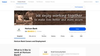 Horicon Bank Careers and Employment | Indeed.com