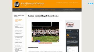 Horicon Public Schools - Junior-Senior High School Home