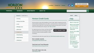 personal credit cards - Personal | Horizon Bank