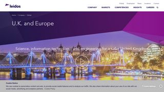 Leidos in the United Kingdom and Europe