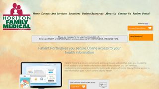 Patient Portal - Horizon Family Medical Group