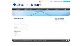 Horizon Portal | Horizon Technology