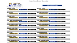 Horizon School Division - ConnectEd