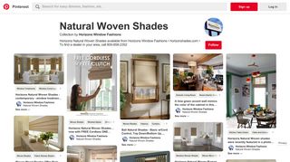 169 Best Natural Woven Shades images | Window styles, Woven ...