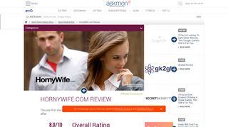 HornyWife.com Review - AskMen