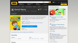 Horrid Henry (TV Series 2006– ) - IMDb