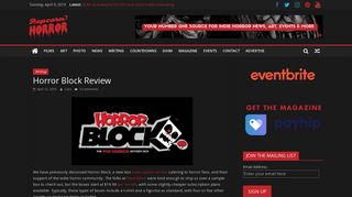 Horror Block Review - Popcorn Horror