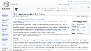 Horry-Georgetown Technical College - Wikipedia