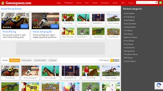 Horse Racing, Riding and Jumping Games | Free & Online at ...