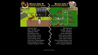 The Lands of Horse Isle: HI1-The Secret Land of Horses and HI2-The ...