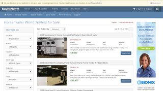 Horse Trailer World | Horse Trailers for Sale - EquineNow