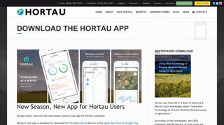 Download the Hortau App | Hortau Irrigation Management & Soil ...