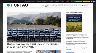 About | Hortau Irrigation Management & Soil Moisture Monitoring