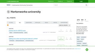 hortonworks-university - Hortonworks