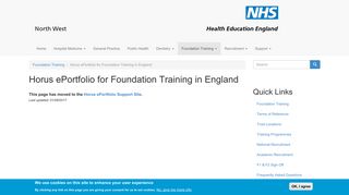 Horus ePortfolio for Foundation Training in England | Health ...