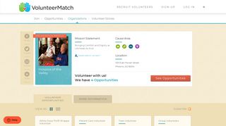 Hospice of the Valley Volunteer Opportunities - VolunteerMatch