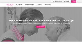 Hospice EMR Software. Easy to Use, Built for Clinicians - Optima HCS