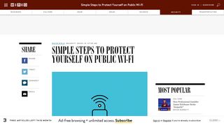 How to Stay Safe on Public Wi-Fi | WIRED