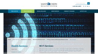 wi-fi password South Bend, Indiana (IN), hospital internet - Saint ...