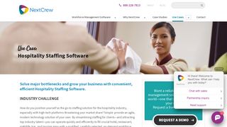 Use Case: Hospitality Staffing Software | NextCrew
