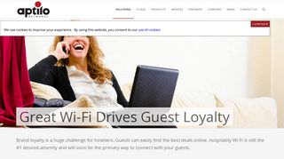 Hospitality Wi-Fi - create loyalty with the guest Wi-Fi you can trust | Aptilo