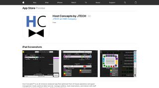 Host Concepts by JTECH on the App Store - iTunes - Apple