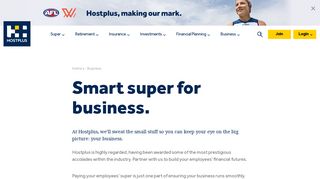 Hostplus - Super - Employer Business Centre - Employer Login