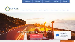 Host Healthcare | Travel Nurse Travel Therapy Award Winning Company