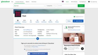 Working at Host | Glassdoor.co.uk