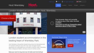 London Student accommodation at Host, Wembley