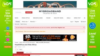 Host4Africa and Web Africa | MyBroadband