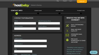 Sign Up | HostBaby