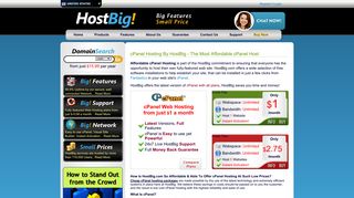 cPanel Hosting - Reliable, Affordable cPanel Hosting with HostBig