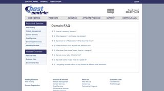 Domain Name Registration FAQs | HostCentric