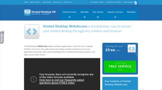 Hosted Desktop WebAccess - Hosted Desktop UK