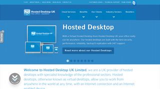 Hosted Desktop UK | Virtual Hosted Desktops from £25 | Cloud Hosting