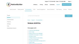 How to manage your website with NationBuilder