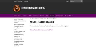 Accelerated Reader - Leo Elementary School