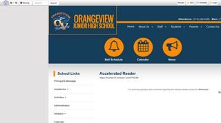 Accelerated Reader • Page - Orangeview JHS