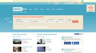 Hostels.com - Great deals on hostels anywhere!