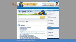 Affiliates « HostGator.com Support Portal