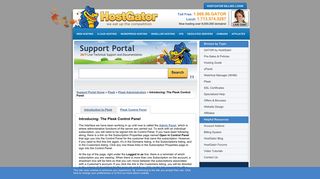 Introducing: The Plesk Control Panel « HostGator.com Support Portal