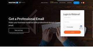 Webmail: create new or access your existing email account - Hosting24