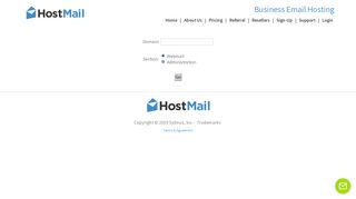 HostMail » Login